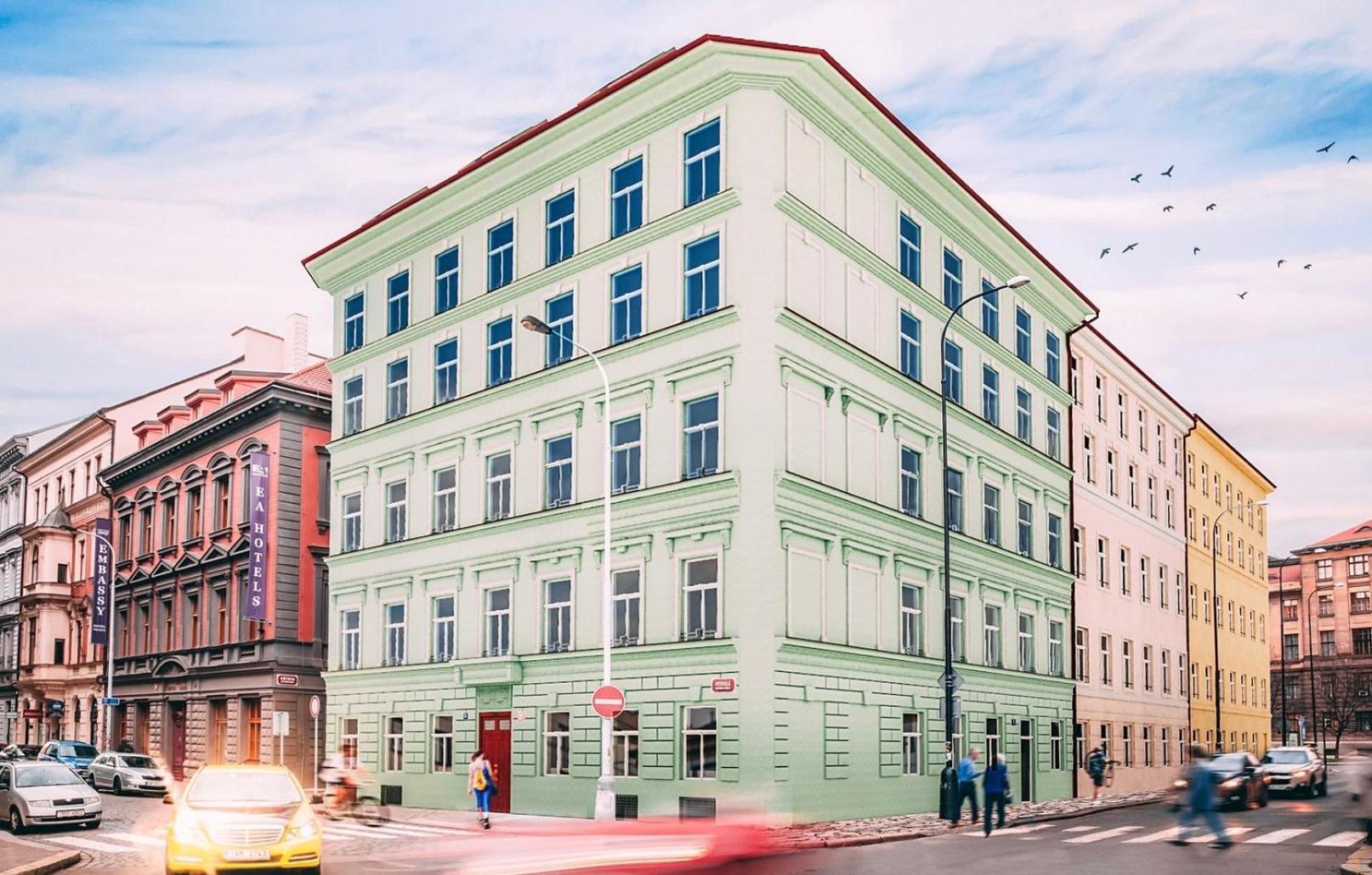 New Apartments Chain Florenc Прага Экстерьер фото